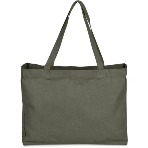 Okiyo Subarashi Recycled Canvas Tote - Military Green Unbranded